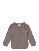 Merino Knitted Blouse Grey Copenhagen Colors