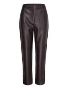 Crolenda Pu Trousers Brown French Connection