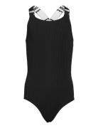 Swimsuit Bg Rib La Elastic Black Lindex