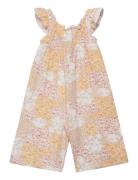 Jumpsuit Frill Detail And Smoc Patterned Lindex