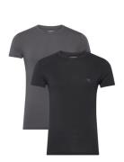 Men's Knit 2-Pack T-Shirt Patterned Emporio Armani