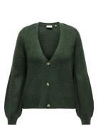 Carclare Jules L/S Cardigan Knt Green ONLY Carmakoma