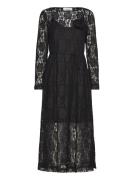 Rwdelilah Long Dress Black Rosemunde