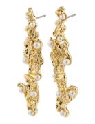 Jude Recycled Earrings Gold Pilgrim