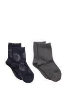 Erina Wool Rib Socks - 3-Pack Black Mp Denmark