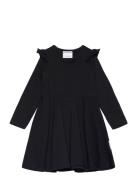 Flared Dress Black Geggamoja