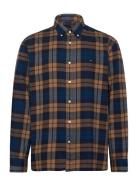 Brushed Blackwatch Chk Rf Shirt Navy Tommy Hilfiger