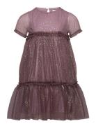 Dress Mesh Purple Creamie