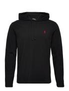 Jersey Hooded T-Shirt Black Polo Ralph Lauren