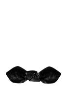 Leatherbow Big On Hair Clip Black Corinne