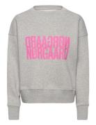 Organic Sweat Tilvina Sweatshirt Grey Mads Nørgaard