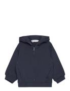 Hoodie Cotton Sweatshirt Navy Mango