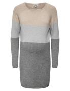 Olmlillo L/S Dress Knt Grey ONLY