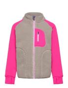 Fleece Jacket Pink Color Kids