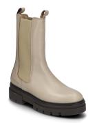 Monochromatic Chelsea Boot Beige Tommy Hilfiger