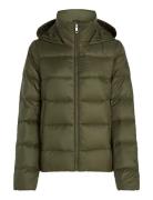 Lw Down Casual Jacket Khaki Tommy Hilfiger