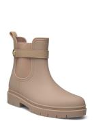 Th Stud Rubberised Rainboot Beige Tommy Hilfiger