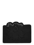 Imprint Card Holder Unikko Black Marimekko