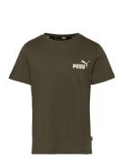 Ess Small Logo Tee B Khaki PUMA