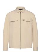 Zip Overshirt Beige Fred Perry