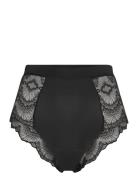 Lace Period Highwaist Briefs Black Understatement Underwear