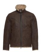 Fred Aviator Jacket Brown Jofama