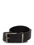 Walker Leather Belt Black Les Deux