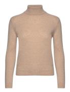 Turtle Neck Sweater Beige United Colors Of Benetton