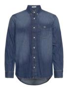 Reg Denim Shirt Blue GANT