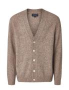 Loke Yak Blend Wool Cardigan Beige Lexington Clothing