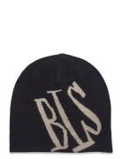 Handwritten Beanie Black BLS Hafnia