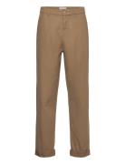 Wide Fit Twill Pants Beige Lindbergh