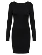 Onlroma L/S Round Back Dress Jrs Black ONLY