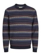 Jprblunorwegian Knit Crew Neck Navy Jack & J S