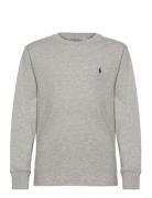 Cotton Jersey Long-Sleeve Tee Grey Ralph Lauren Kids