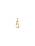 Lucky Numbers 10Mm Gold Gold Design Letters