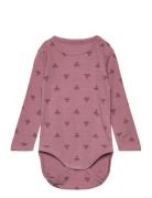 Hmlbambo Body Ls Pink Hummel