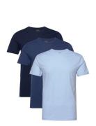 Slim Crewneck 3-Pack Blue Polo Ralph Lauren Underwear