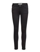 Mmvictoria 7/8 Silk Touch Jeans Black MOS MOSH