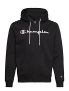 Hooded Full Zip Sweatshirt Black Champion