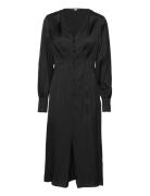 Logo Jacquard Shirtdress Black Karl Lagerfeld