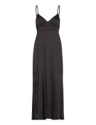 Janine Strap Dress Black HUNKYDORY