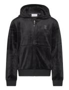 Diamante Zip Through Hoodie Black Juicy Couture