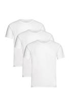 Stretch Cn Tee Ss 3Pack White Tommy Hilfiger