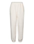 Snuggle Fleece Joggers Cream Hunkemöller