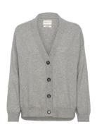 Superfine Lambswool Cardigan Grey GANT