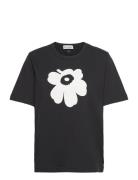 Erna Ii Unikko Placement Black Marimekko