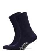 Alpacasocks 2-Pack Navy Alpacasocks&Co