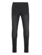 Fleece Denim Trousers Black Boboli