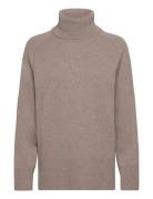 Herringb Detail Rollneck Beige GANT